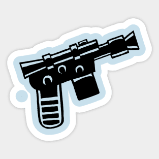 Blaster Black Sticker